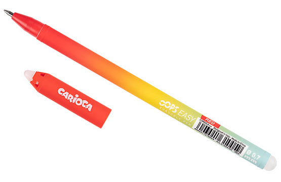 PENNA GEL CANCELLABILE 0.7 - COLORI ASSORTITI - CARIOCA OOPS EASY