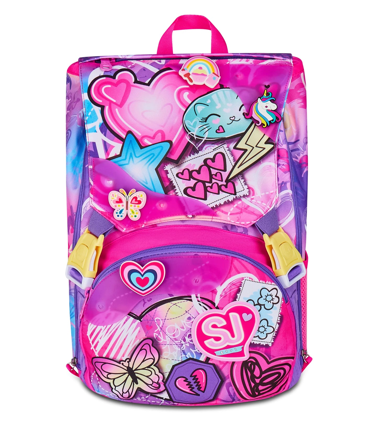 ZAINO ORGANIZZATO ESTENSIBILE BIG - TINYPATCH GIRL - SEVEN SJ