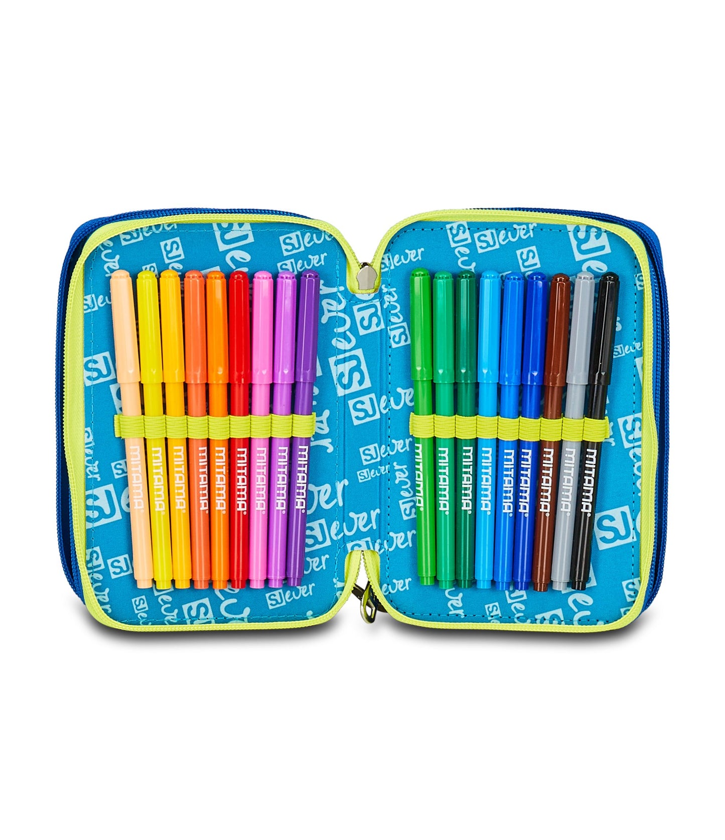 Pencil Case 3 Zip Writer Boy SJ Gang SJ Ever - SEVEN
