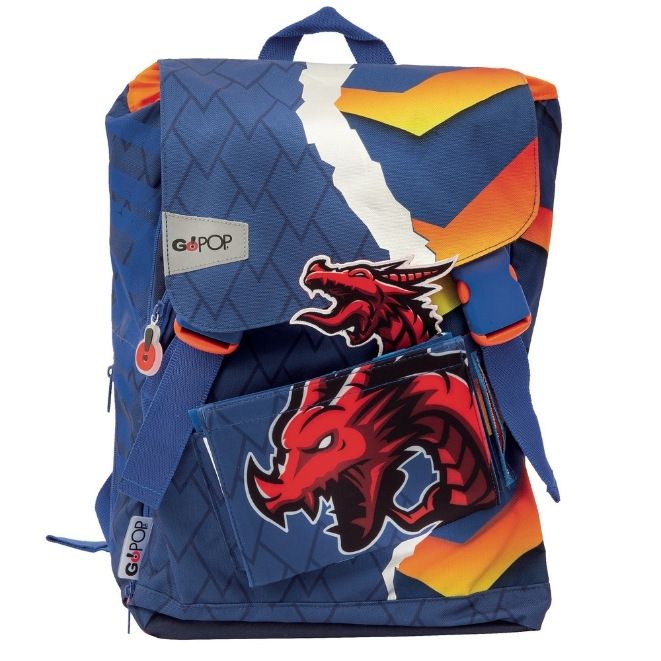 GoPop Dragon Expandable Organized Backpack