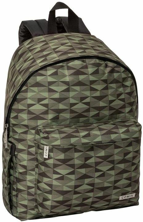 Allover Geometric Comix American Backpack