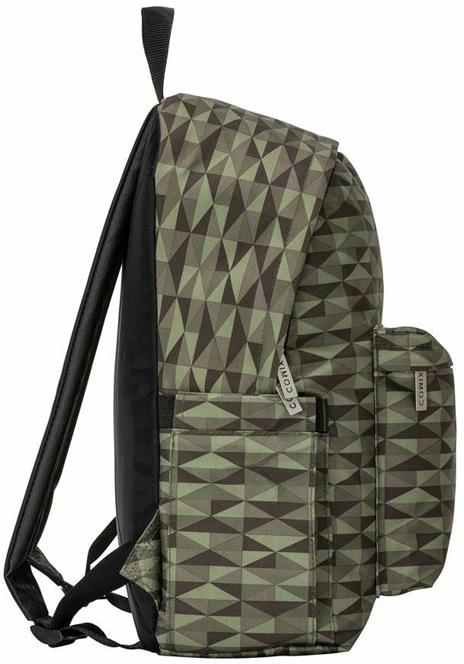 Allover Geometric Comix American Backpack