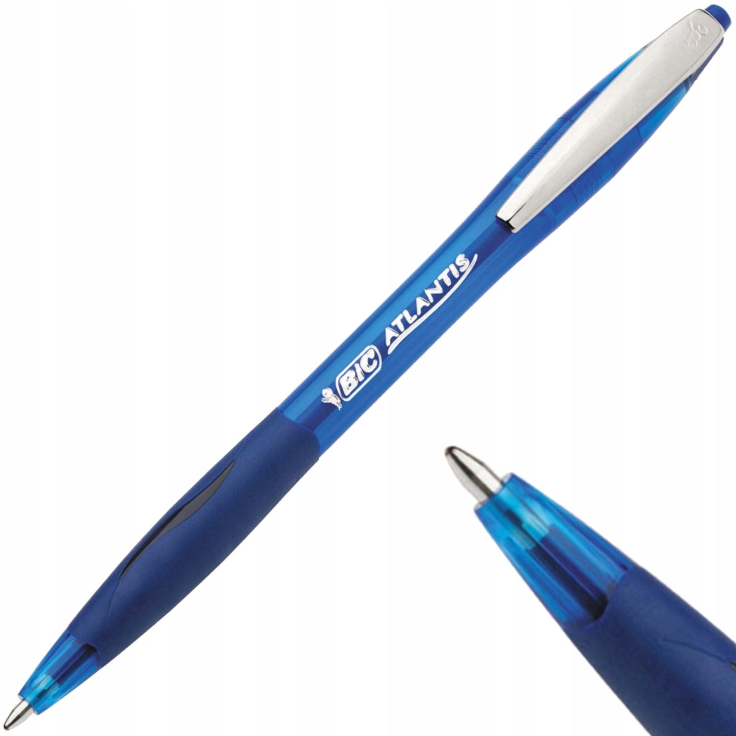 PENNA A SFERA ATLANTIS SOFT 1.0 BLU - BIC
