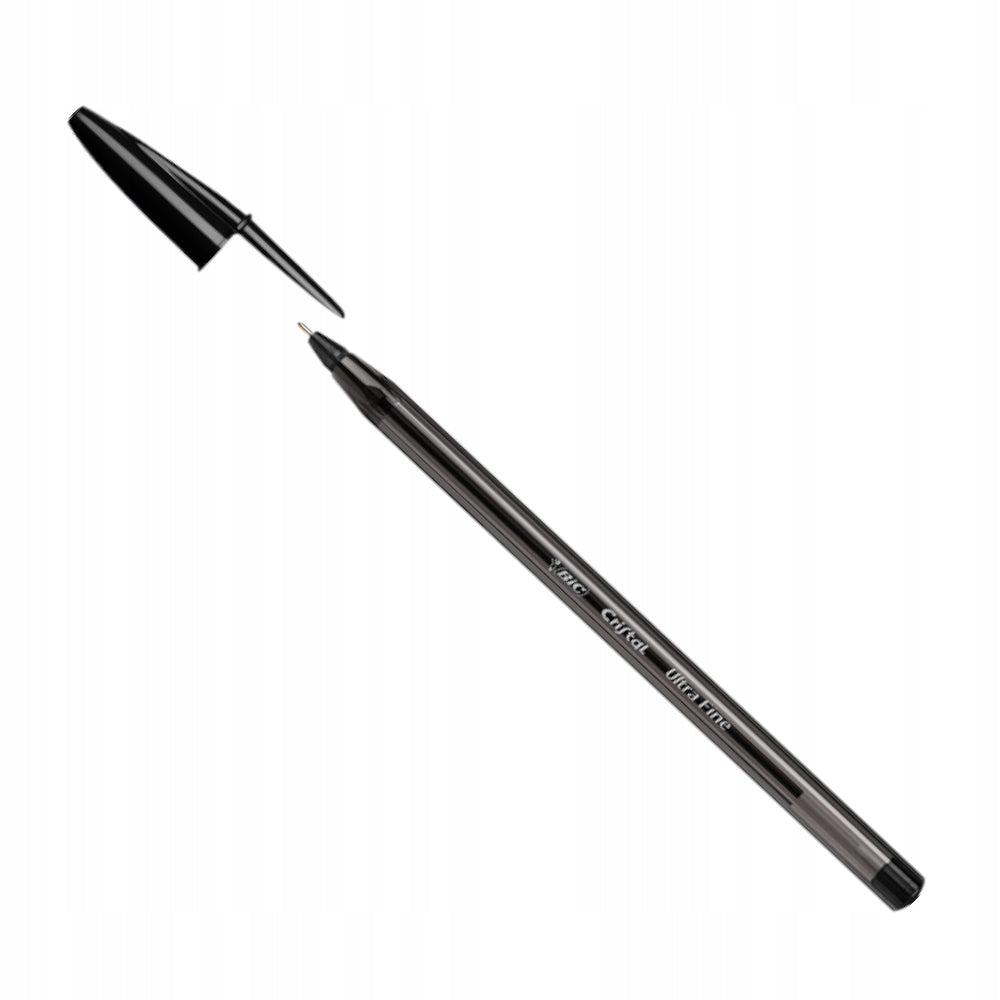 BIC Cristal Exact - Penna a sfera NERO - Punta ad ago