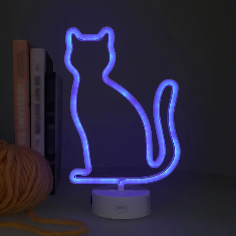 Lampada Led Effetto Neon - It's a Sign GATTO - LEGAMI