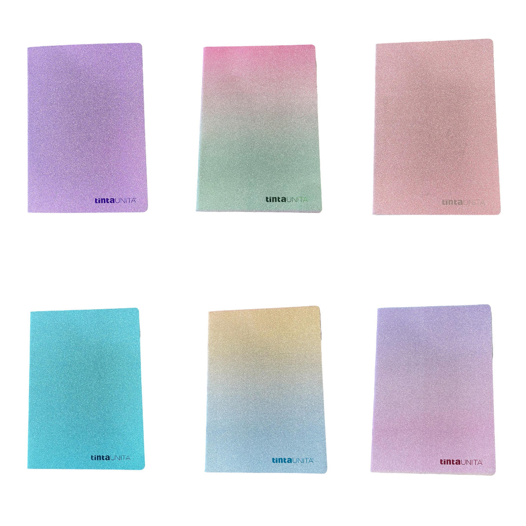 Quaderno 100Gr Tinta Unita Excellent copertina monocolore glitter