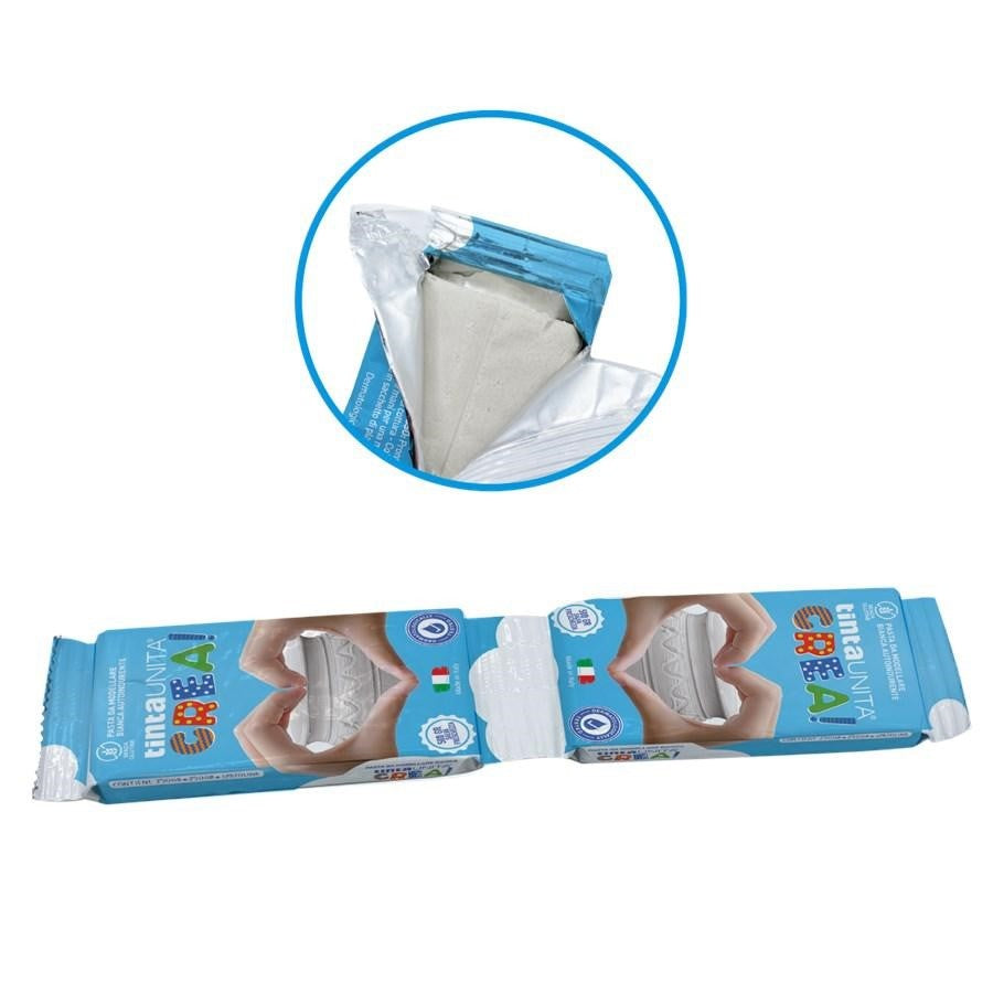 Modeling Clay 250g x 2 Pieces + White Spatula | Solid Color