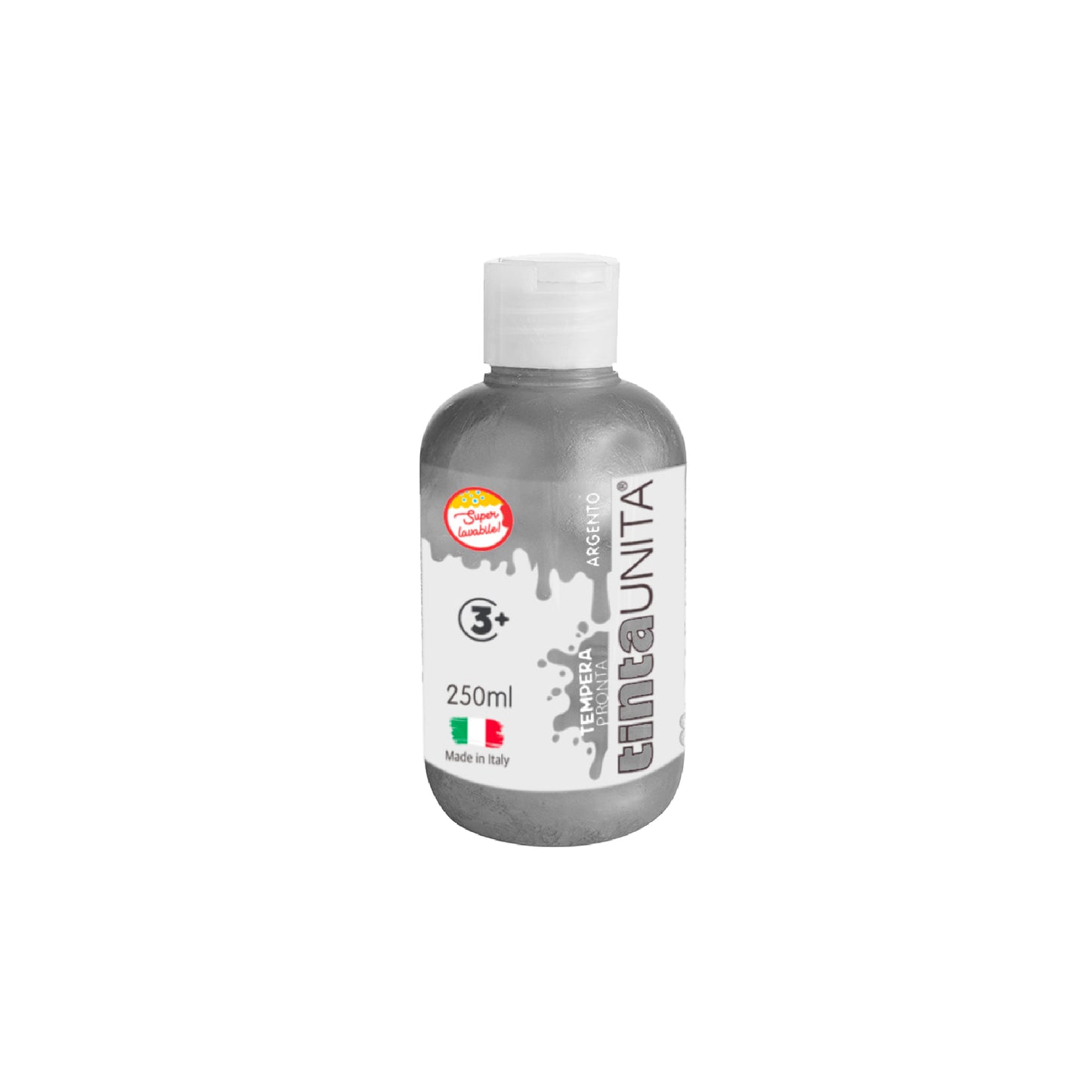 TEMPERA 250ML SILVER - SILVER