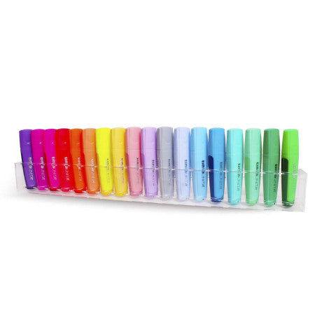 SET 18 EVIDENZIATORI PALETTE - TINTA UNITA
