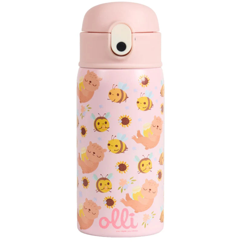 Sweet Bee Olli Kids 350ml Stainless Steel Thermal Bottle