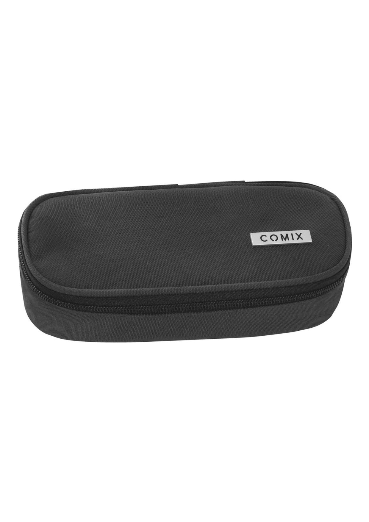 Astuccio Ovale COMIX Monocolore Nero