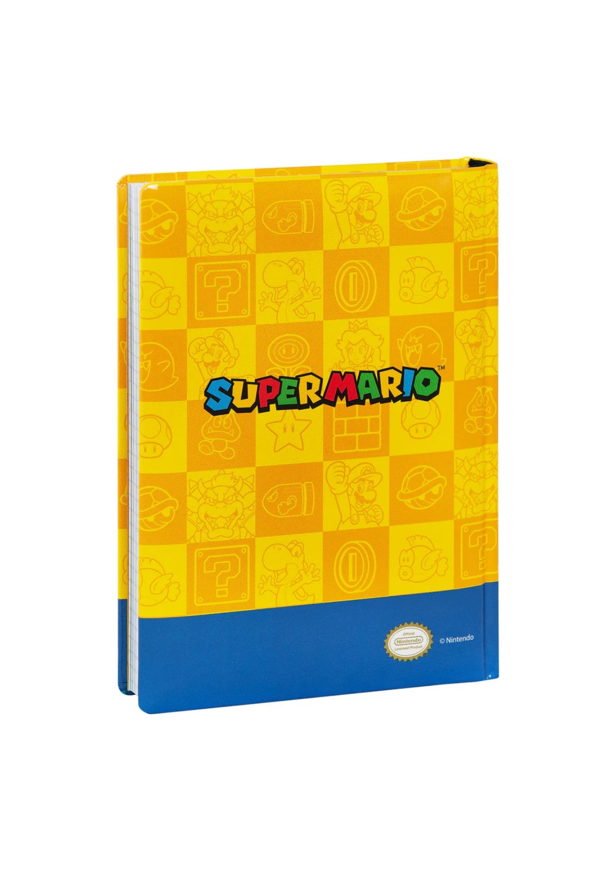 Diario 12 Mesi 2025/26 - Super Mario - Giornaliero non datato Rosso/Blu