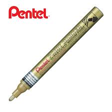 Marcatore Paint Marker Linea Amiko - punta media 4,50mm - oro - Pentel