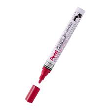 Marcatore Vernice Pentel Paint Marker M 2.5mm Rosso