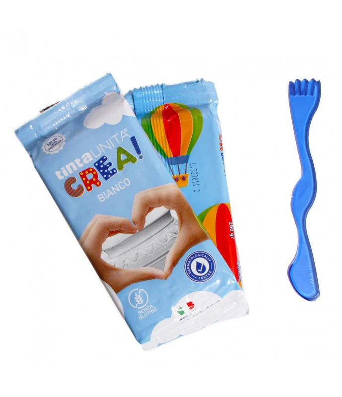 Modeling Clay 250g x 2 Pieces + White Spatula | Solid Color