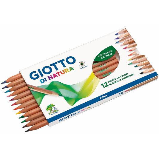 12 PASTELLI DI NATURA - GIOTTO