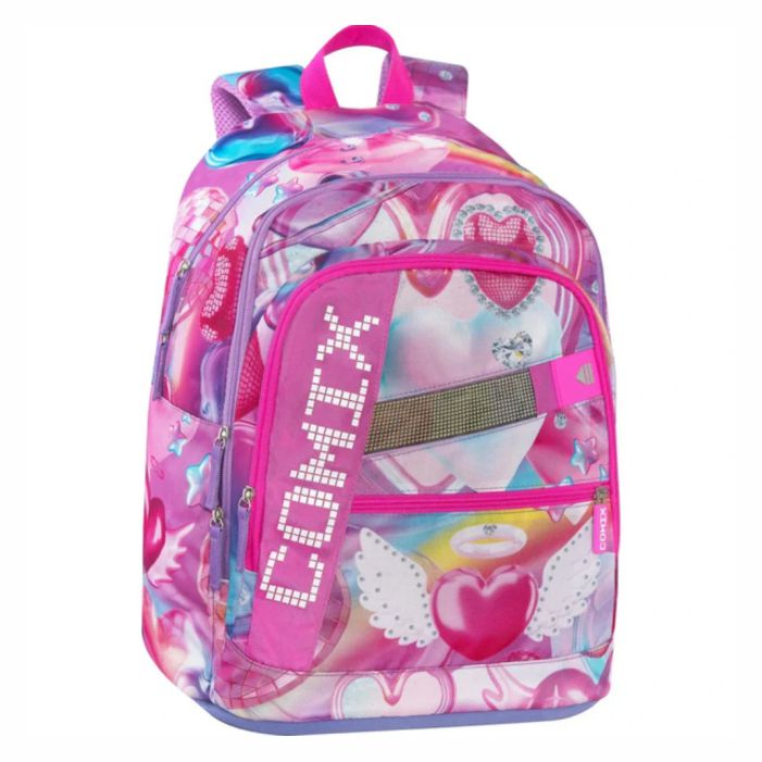 Zaino Organizzato Comix Bright Rosa
