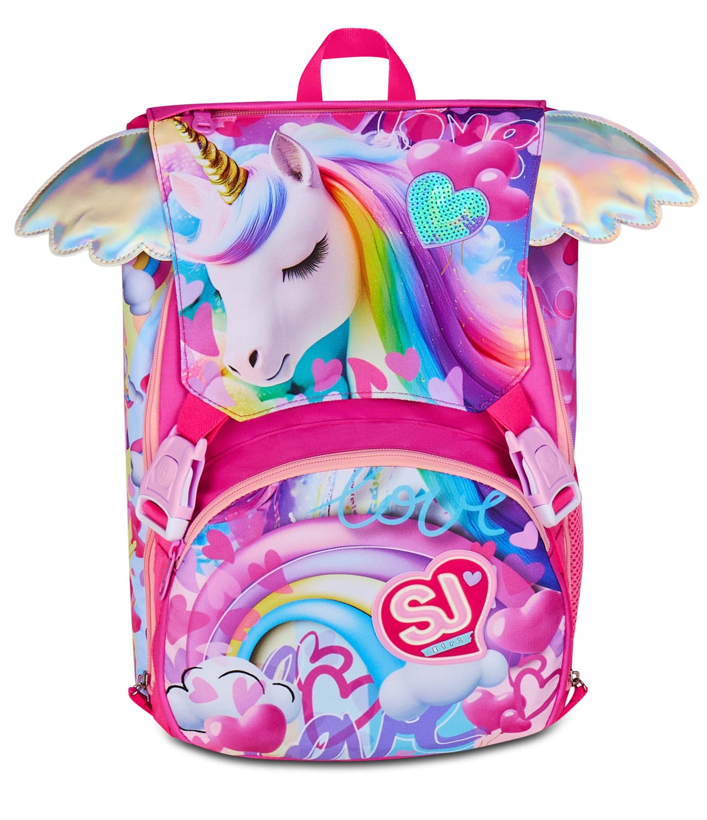 BIG EXTENDABLE BACKPACK - FLYUNICORN GIRL - SEVEN SJ