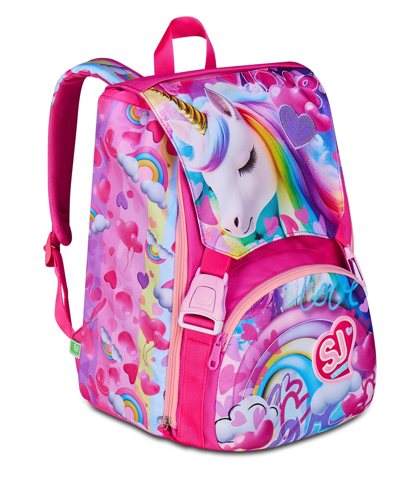 BIG EXTENDABLE BACKPACK - FLYUNICORN GIRL - SEVEN SJ