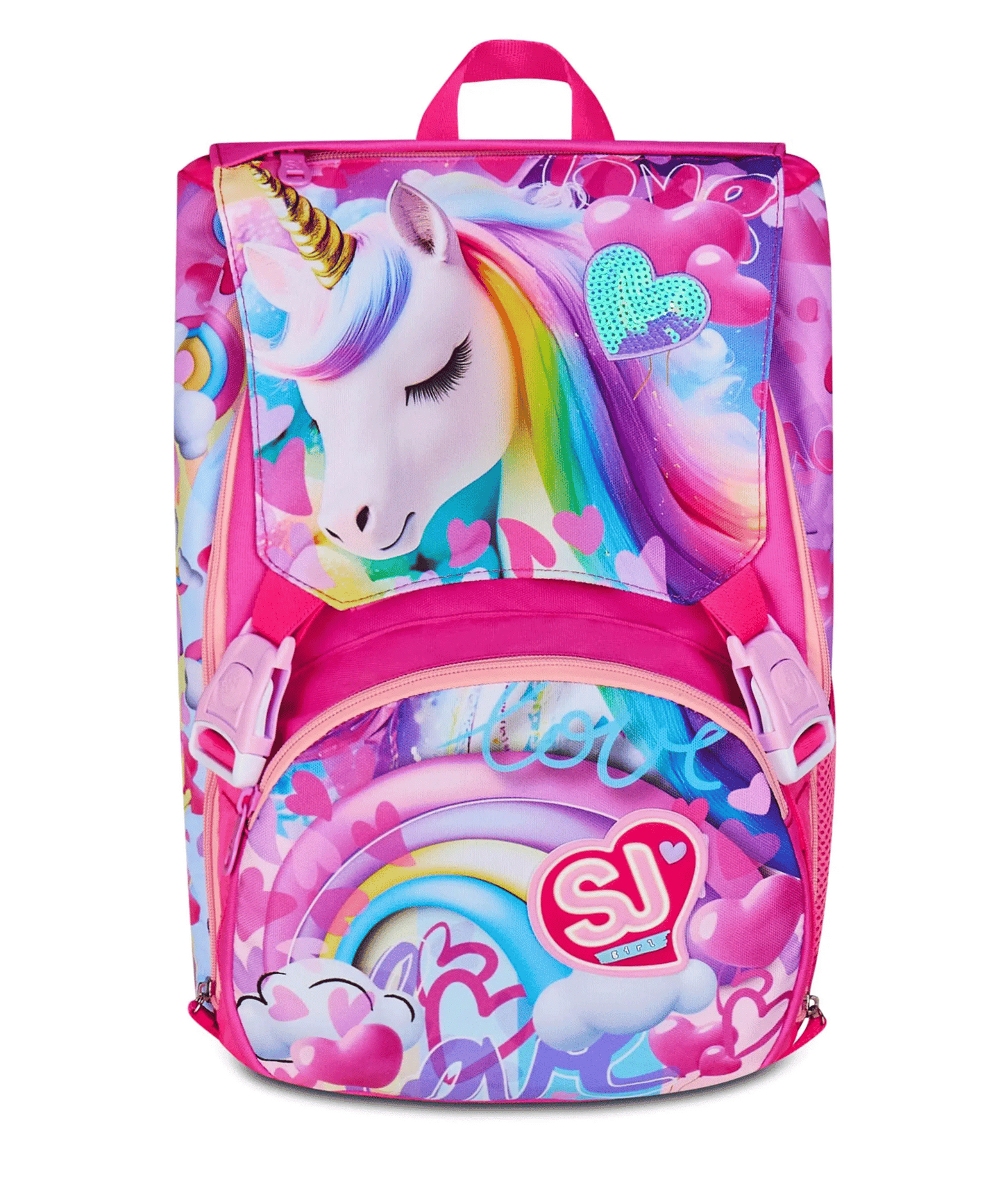 BIG EXTENDABLE BACKPACK - FLYUNICORN GIRL - SEVEN SJ