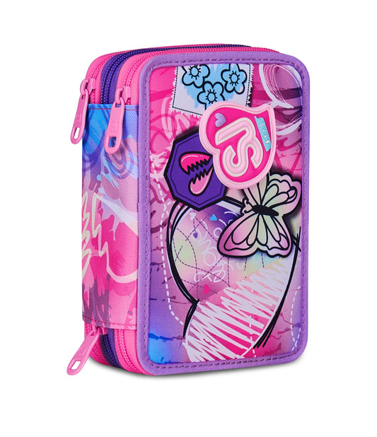 ASTUCCIO 3 ZIP - TINYPATCH GIRL - SEVEN SJ