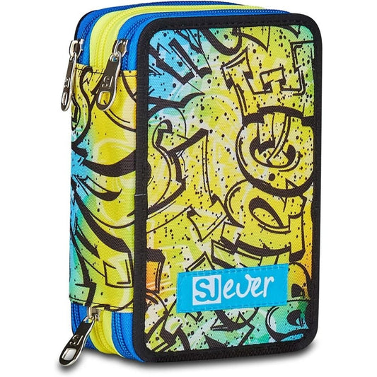 Pencil Case 3 Zip Writer Boy SJ Gang SJ Ever - SEVEN