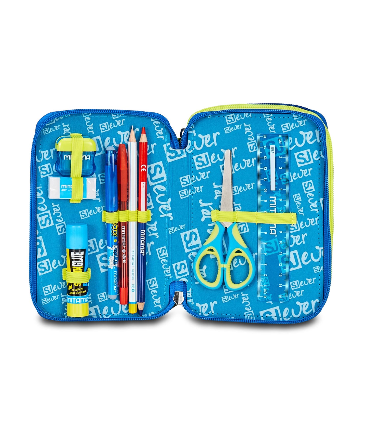 Pencil Case 3 Zip Writer Boy SJ Gang SJ Ever - SEVEN