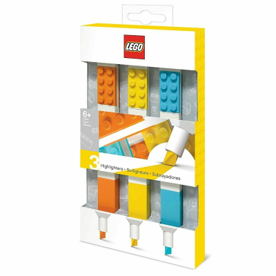 SET 3 EVIDENZIATORI LEGO