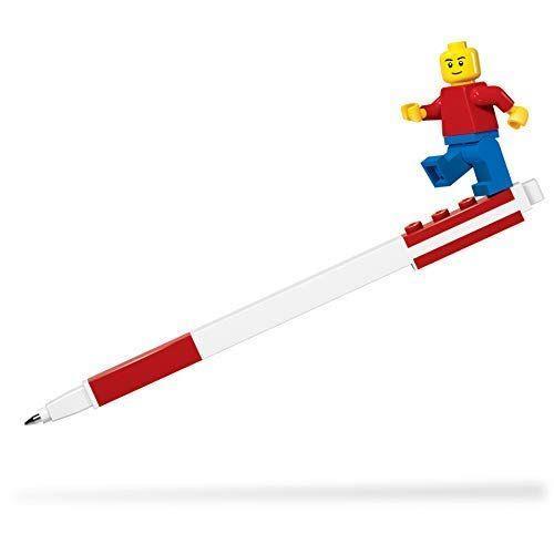 LEGO 2.0 PENNA GEL NERA CON MINIFIGURE LEGO