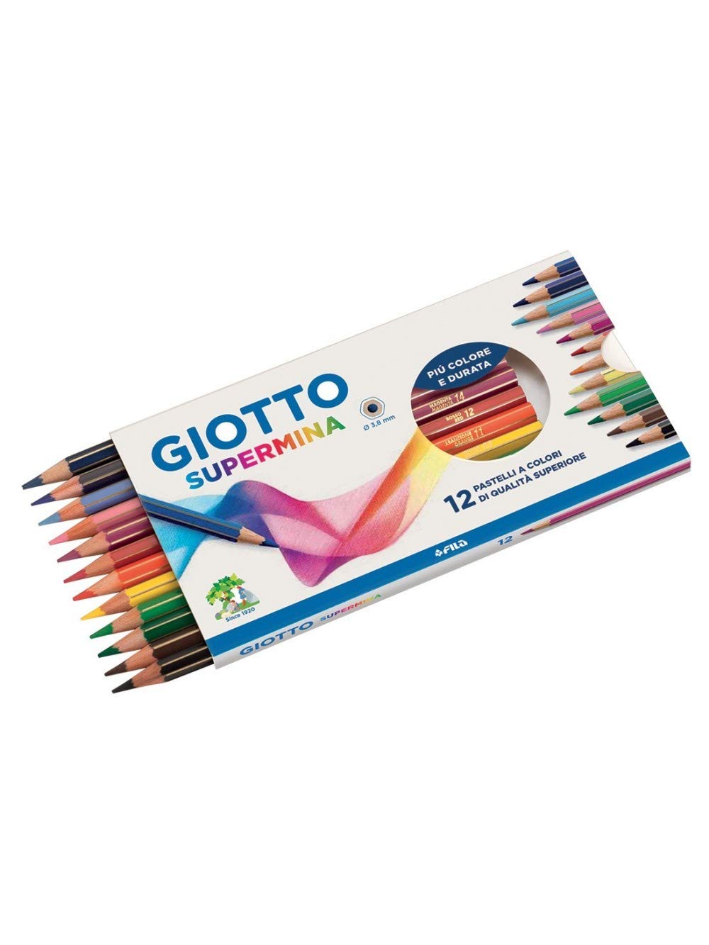 12 PASTELI SUPERMINA - GIOTTO