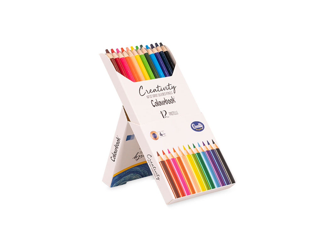 Pastelli Artist Grade Colourbook – Set 12 Colori con Stand Box