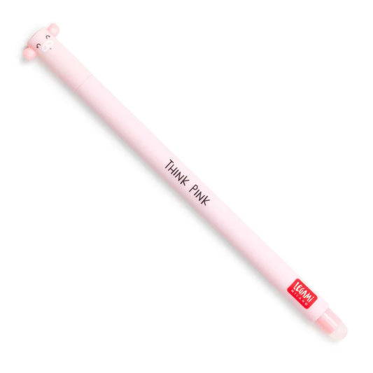 PENNA CANCELLABILE GEL "MAIALINO" PINK INK - LEGAMI