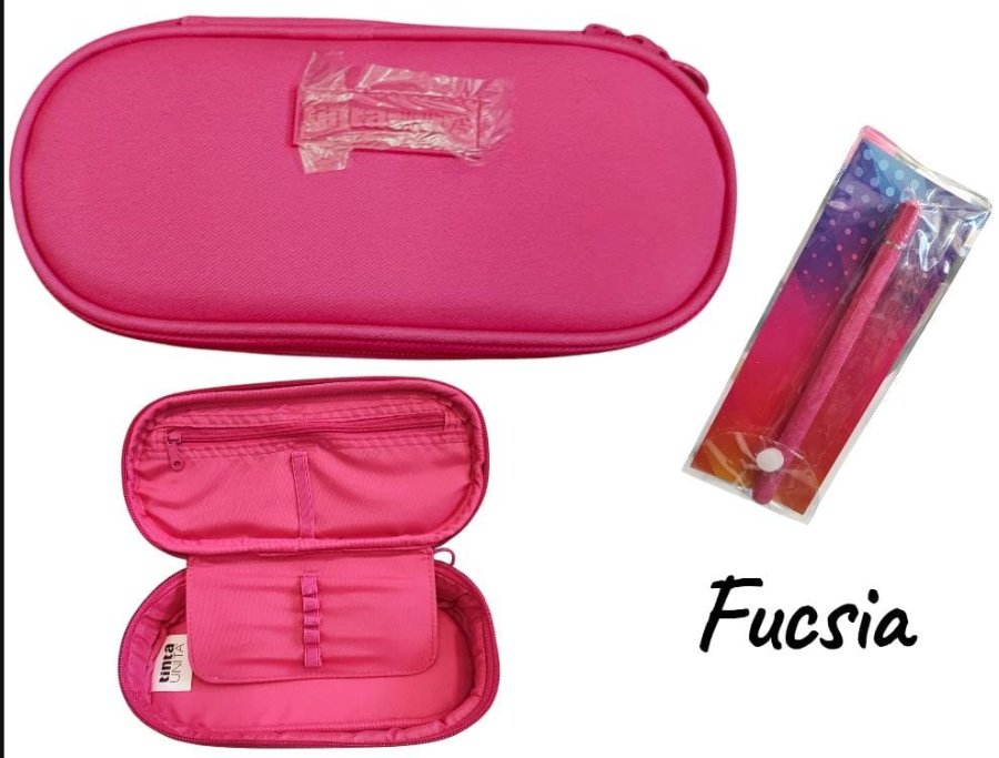 ASTUCCIO OVALE FUCSIA - TINTA UNITA