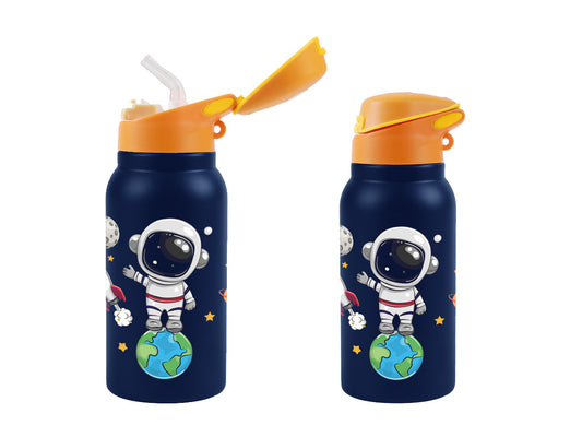 350ml Astronaut Thermal Water Bottle with Resealable Cap - ITOTAL