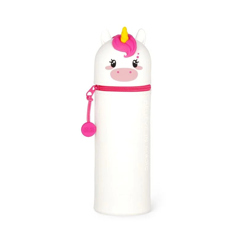 Astuccio 2 in 1 in Morbido Silicone UNICORNO - Kawaii