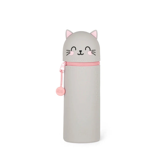 Astuccio 2 in 1 in Morbido Silicone GATTO - Kawaii