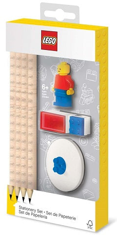 LEGO STATIONERY SET + MINIFIGURE LEGO