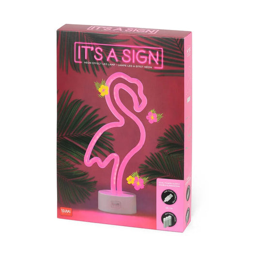 Lampada Led Effetto Neon - It's a Sign FLAMINGO - LEGAMI