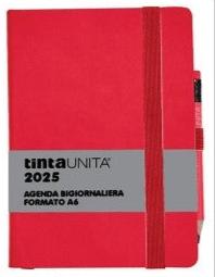 AGENDA A6 BI GIORNALIERA COLORI ASSORTITI - TINTA UNITA