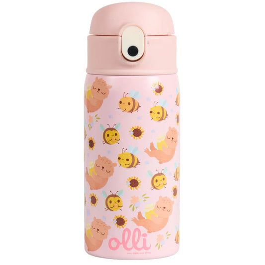Sweet Bee Olli Kids 350ml Stainless Steel Thermal Bottle