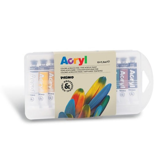COLORI ACRILICI - PRIMO - 12X7.5ML
