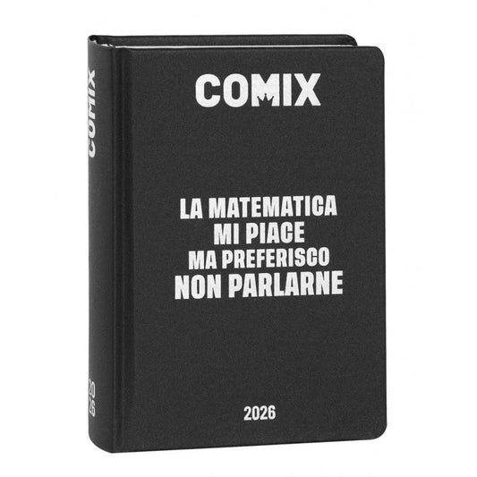 DIARIO\AGENDA COMIX NERO 16 MESI 2025-2026 MINI