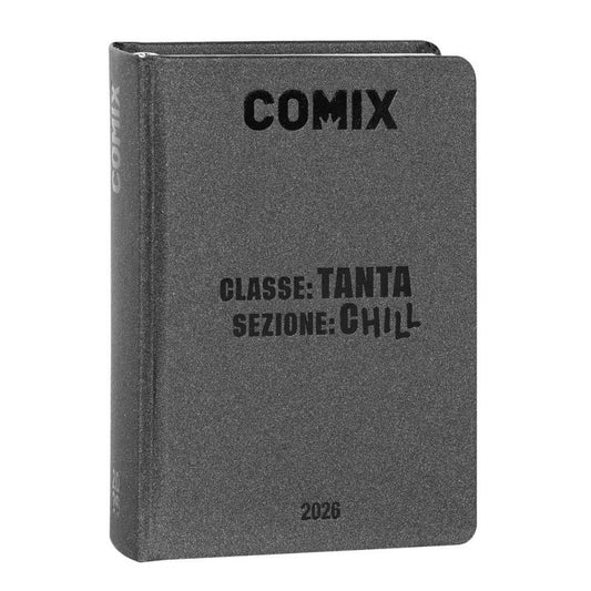 DIARIO\AGENDA COMIX CARBONE 16 MESI 2025-2026 MINI