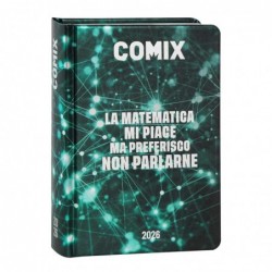 DIARIO\AGENDA COMIX ELETRIC GREEN 16 MESI 2025-2026 MINI