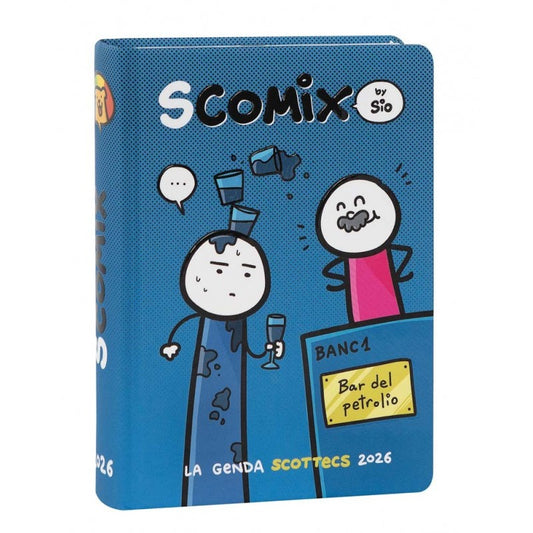 COMIX DIARIO SCOMIX PETROLIO 16 MESI MEDIUM