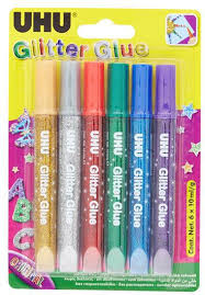 COLLA GLITTER 10ML X6 - UHU