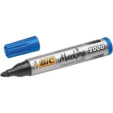 Marcatore permanente - Blu - BIC Marking 2000