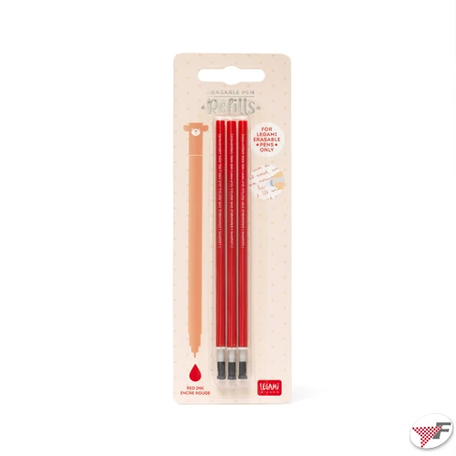 REFIL PER PENNA CANCELLABLE ROSSO - ESARABLE PEN - LEGAMI