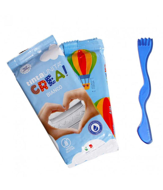 Modeling Clay 250g x 2 Pieces + White Spatula | Solid Color