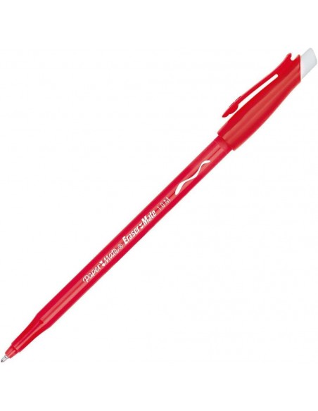 PENNA CANCELLABILE REPLAY PAPER MATE , PUNTA 1 MM, INCHIOSTRO ROSSO
